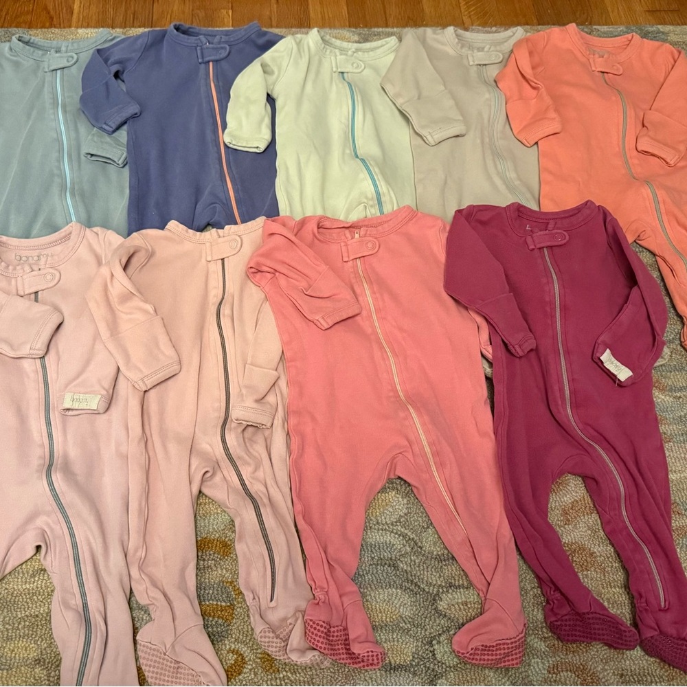 Cotton PJ Bundle (9) 6-9m